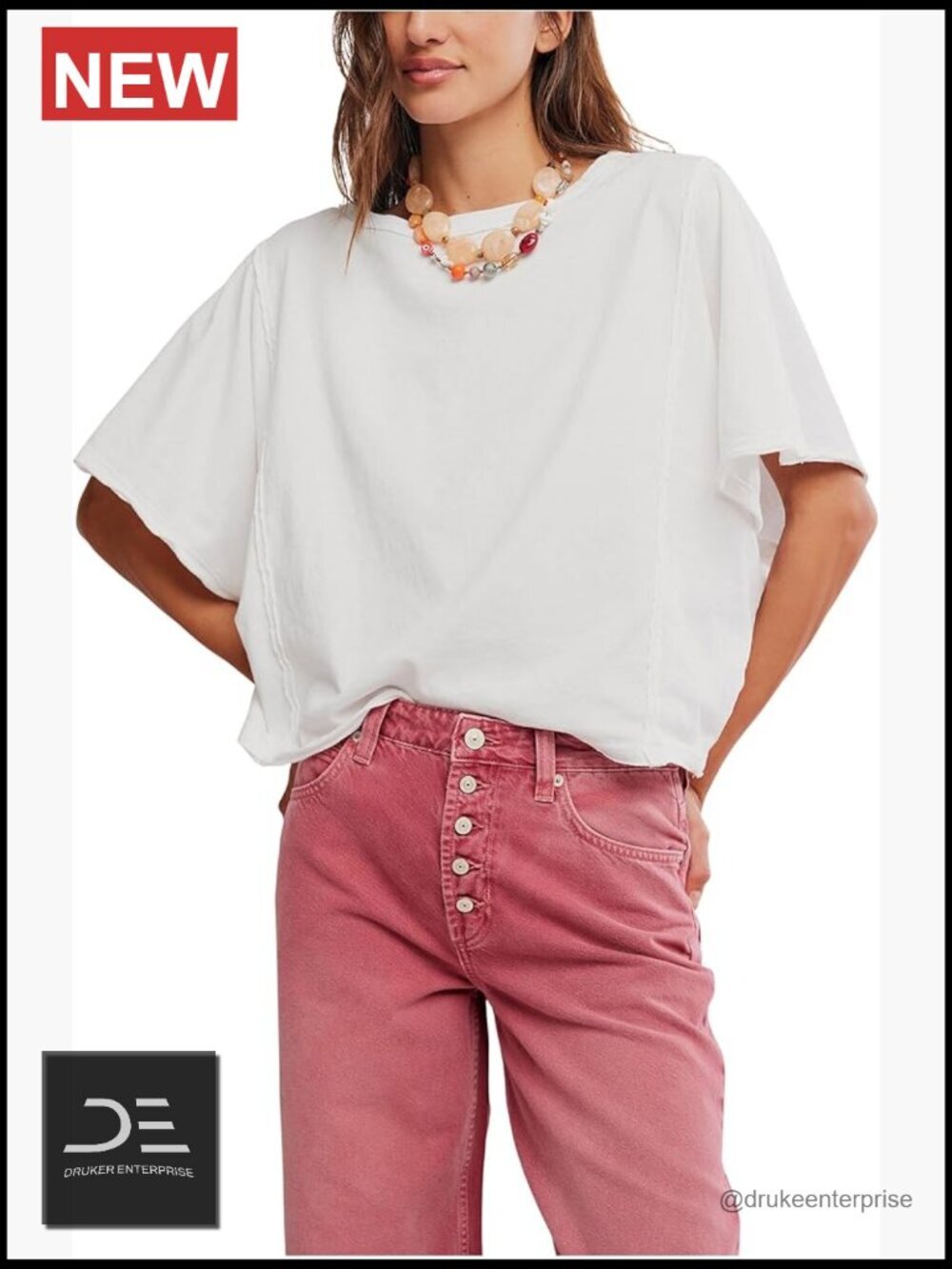 We The Free Next Level Tee - Cotton Jersey Dolman Sleeve